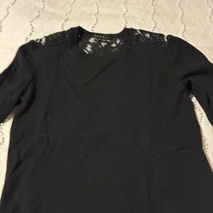 Theory lace back sweater